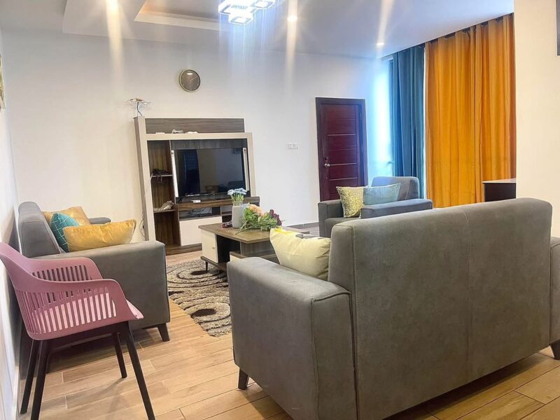 FULLY FURNISHED 3 BEDROOM APARTMENT FOR RENT IN EAST LEGON, ACCRA